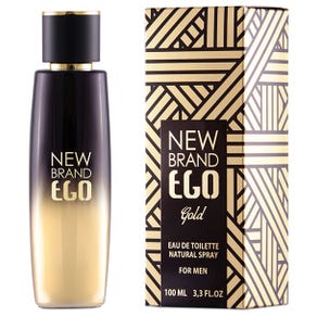 Perfume New Brand Ego Gold EDT 100mL - Masculino