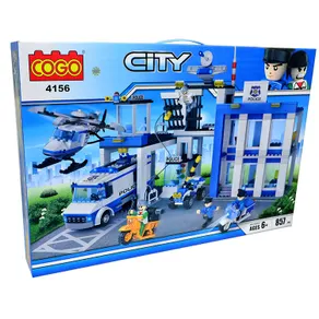 Cogo City Posto Policial 4156 (570 Peças)