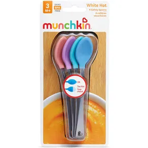 Colher Munchkin White Hot (4 Peças)