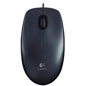 Mouse Logitech M-100 con cable - Negro 910-001601