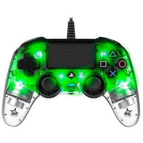 Control Nacon Wired Compact Controller para PS4 - Clear Illuminate