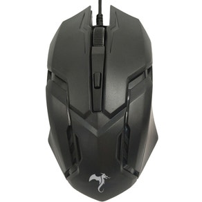 Mouse Gaming Kolke Sigma KGM-250 USB con cable - Negro