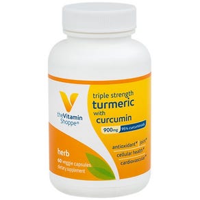 Triple Strength Turmeric Curcumin The Vitamin Shoppe (60 Tabletas)