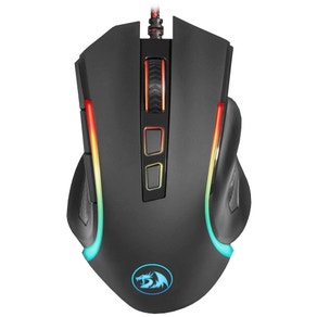 Mouse Gaming Redragon Griffin M607 con Cable Negro/Rojo