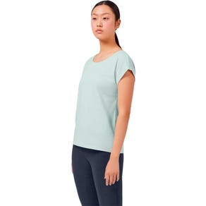 Camiseta On Running On-T 201.00266 Mineral - Femenina