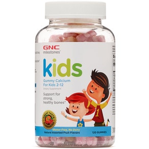 GNC Milestones Kids Calcium (120 Cápsulas en Gummies)