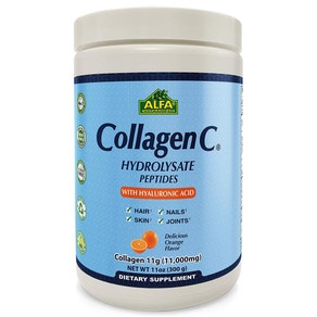 Alfa Vitamins Collagen C Hydrolysate With Hyaluronic Acid - 300g (En Polvo)