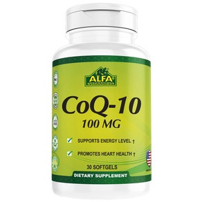 Alfa Vitamins CoQ-10 100 MG (30 Cápsulas en Gel)