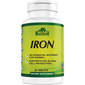 Alfa Vitamins Iron (60 Tabletas)