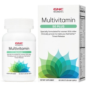 GNC Women's Multivitamin 50 Plus (60 Cápsulas)