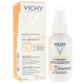 Crema Protector Solar Vichy Capital Soleil Uv-Age Daily SPF50+ - 40mL