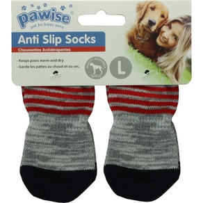 Medias antideslizantes para Mascotas L - Pawise Anti Slip Socks 12999 (2 Pares)