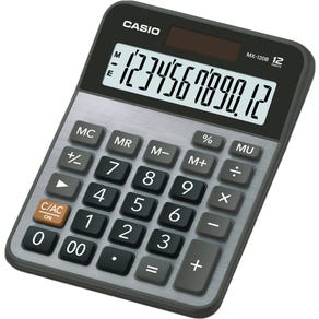 Calculadora Casio MX-120B (12 Digitos) - Gris