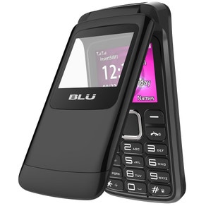 Celular Blu Zoey FLEX Z132 Dual Sim 1.8" Black (Radio FM con antena incorporada)