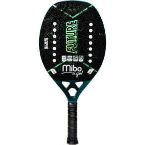 Raqueta de Beach Tennis Mibo Go Future 12k Pro Full Carbon - Verde