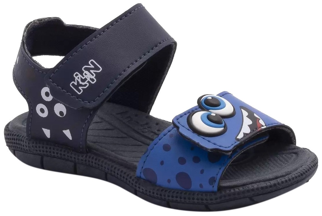 Sandália klin sales tic tac azul