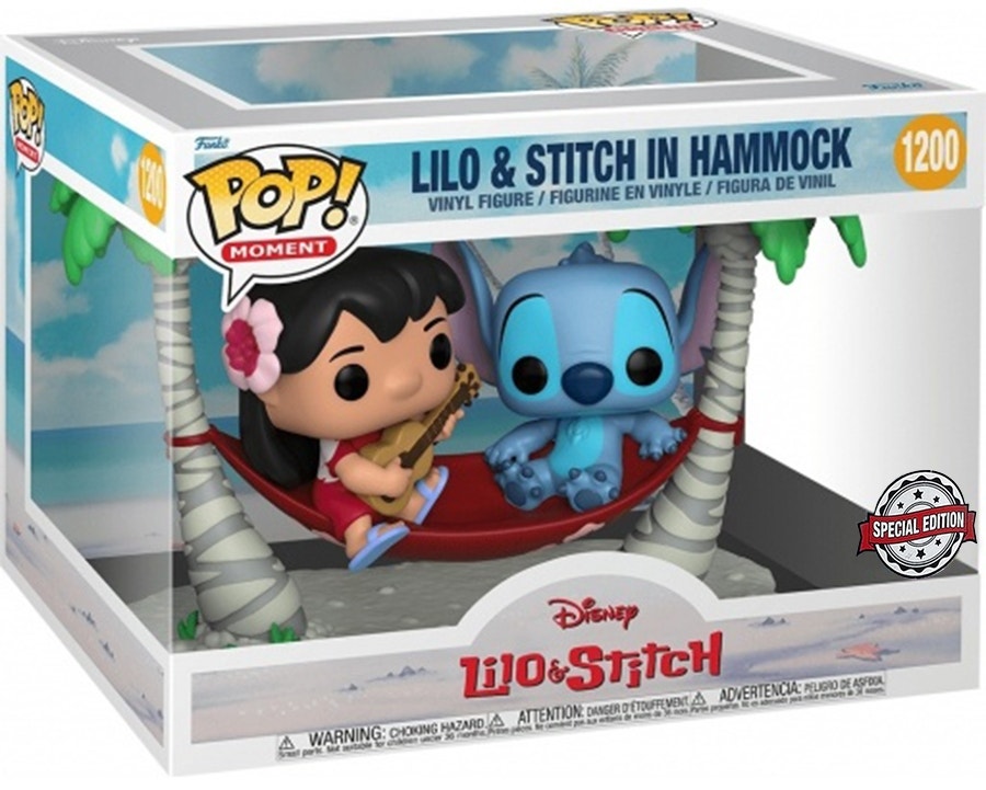 Muneco Lilo Stitch In Hammock Disney Lilo Stitch POP 1200