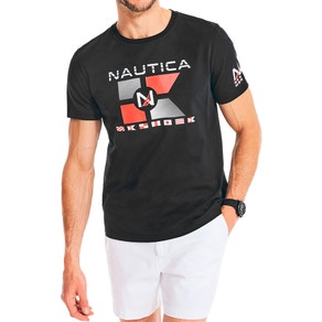 Camiseta Náutica Sustainably Crafted Graphic VR2611 0TB - Masculina