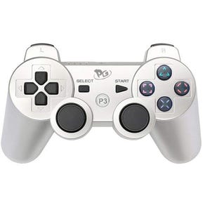 Controle Play Game Inalámbrico Doubleshock PS3 - Blanco
