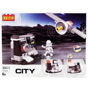 Cogo City Space - 3065-5 (101 Pzs) 3 in 1