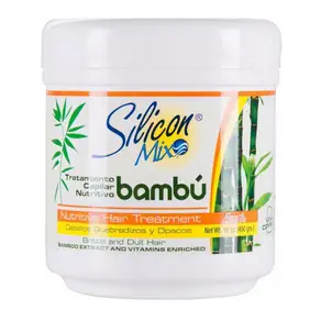 Tratamiento Capilar Nutritivo con Bambú Silicon Mix 450g /16oz.