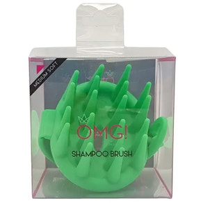 Peine Brush OMG! Shampoo Premium (Rosa-Verde)