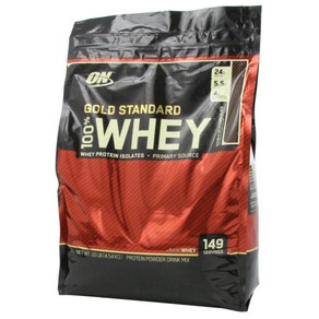 Optimum Nutrition Gold Standard 100% Whey - Double Rich Chocolate 149 porções 10Lb(4.54kg)
