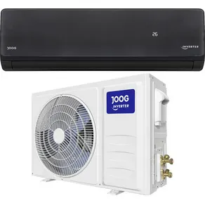 Aire Acondicionado Inverter Joog INV-JGS24KB 24000BTU C/F WiFi 220V 50/60Hz con Kit -Negro
