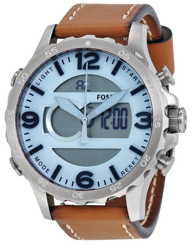 Reloj Masculino Fossil Nate Analogico Digital JR1492